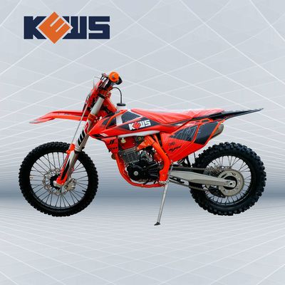 Aire eléctrico rojo de la motocicleta 16kw de la bici de la suciedad del alto rendimiento de Cb250-R refrescado