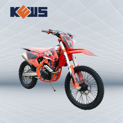 Aire eléctrico rojo de la motocicleta 16kw de la bici de la suciedad del alto rendimiento de Cb250-R refrescado