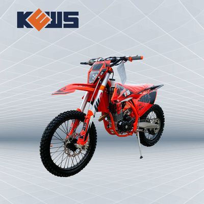 Aire eléctrico rojo de la motocicleta 16kw de la bici de la suciedad del alto rendimiento de Cb250-R refrescado