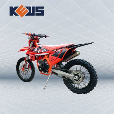 Aire eléctrico rojo de la motocicleta 16kw de la bici de la suciedad del alto rendimiento de Cb250-R refrescado