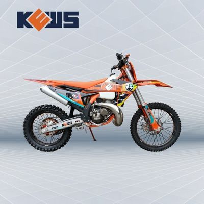 Carburetor MT250cc Euro 4 Strong Power Two Stroke Motorcycles With CNC Inverted Suspension