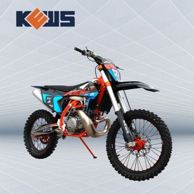 KEWS Motocross de 2 tiempos con motor monocilíndrico MT 300cc refrigerado por agua y gran potencia
