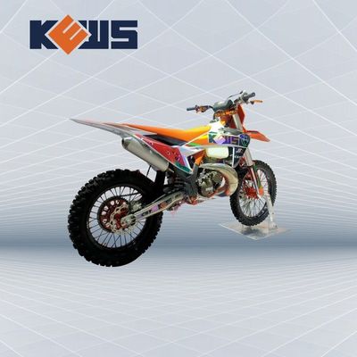 Carburador alimentado con 250 cc Motocross de 2 tiempos refrigerado con agua con encendido CDI y calcomanías opcionales