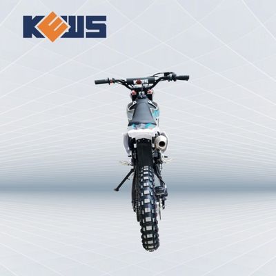 KEWS Llanta de Hierro 125CC Pitbike 4 Tiempos Enduro Motocicletas Suspensión Trasera Para Adolescentes